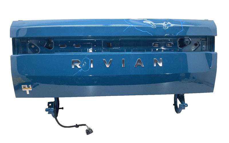 PT00000582-H ⭕ 2022-2024 Rivian R1T Truck Bed Door Tailgate Shell PT00000582H Blue - EXP007