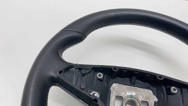 1036774-00-C 2012-2015 Tesla Model S MS Performance Steering Wheel Black Leather Assembly OEM