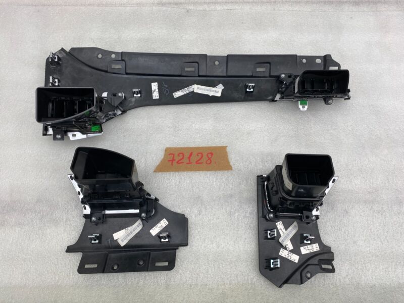 109688000A 2016-2020 Tesla Model S MS SET of Dash A/C Air Vent Outlet Dashboard Trim Panel