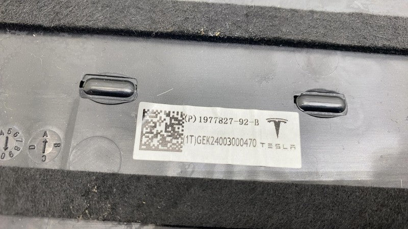197782792B 2024-2025 Tesla Cybertruck Front Center Console Floor Bracket Trim Cover Panel