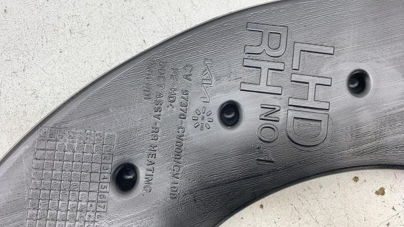 97360CV000 2022-2024 Kia EV6 PAIR Rear Left & Right A/C Heating Airflow Air Duct Assembly