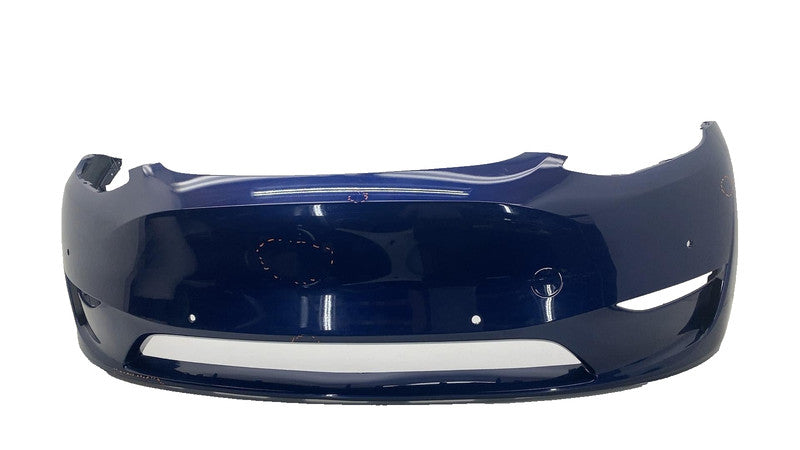⭕ 20-23 Model Y Front Bumper Cover Assembly Deep Blue Metallic PPSB 14