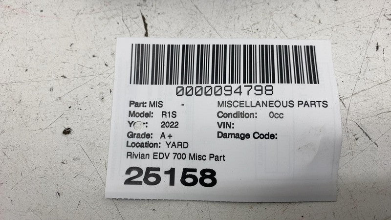 Miscellaneous Parts RIVIAN R1S 22
