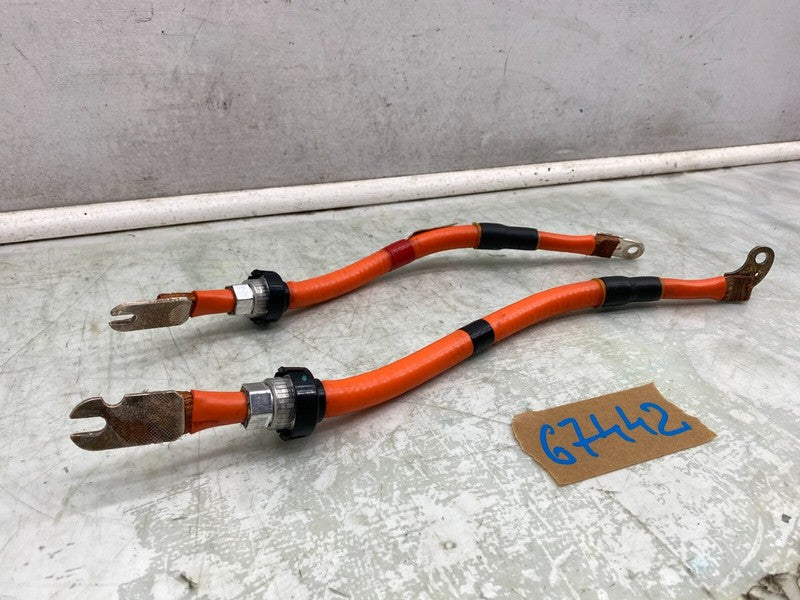 104597810F ⭕ 16-20 Tesla Model X HV On-Board Charger to Inlet Wire Harness OEM 1045978-10-F