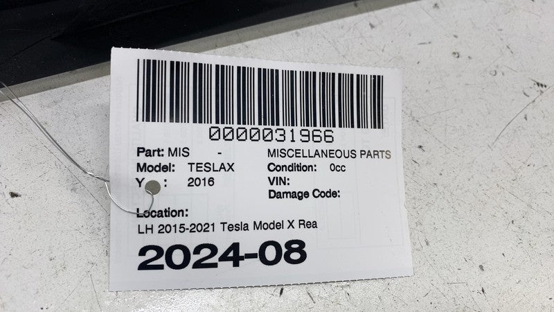 ⭕ 2016-2020 Tesla Model X MX Rear Left Door Trim Mold Cover Molding 10