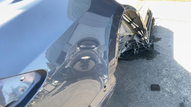 ⭕16-20 Tesla Model X MX Rear Right Quarter Fender Frame Panel Cutout Gray - PMNG