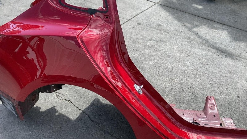 ⭕ 17-20 Tesla Model 3 Rear Right Quarter Panel Structural Frame Cut Red - PPMR