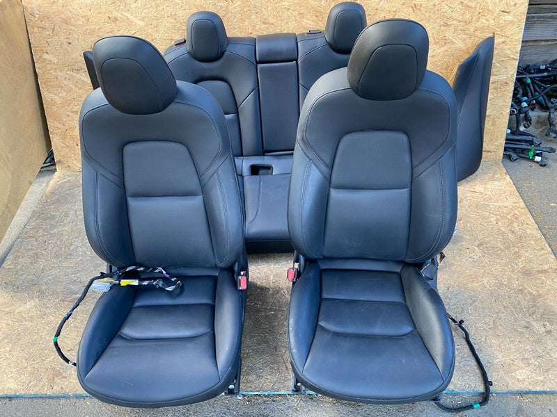 ⭕ 2017-2023 Tesla Model 3 Front Left & Right Bucket & Rear Bench Seat + Bolster