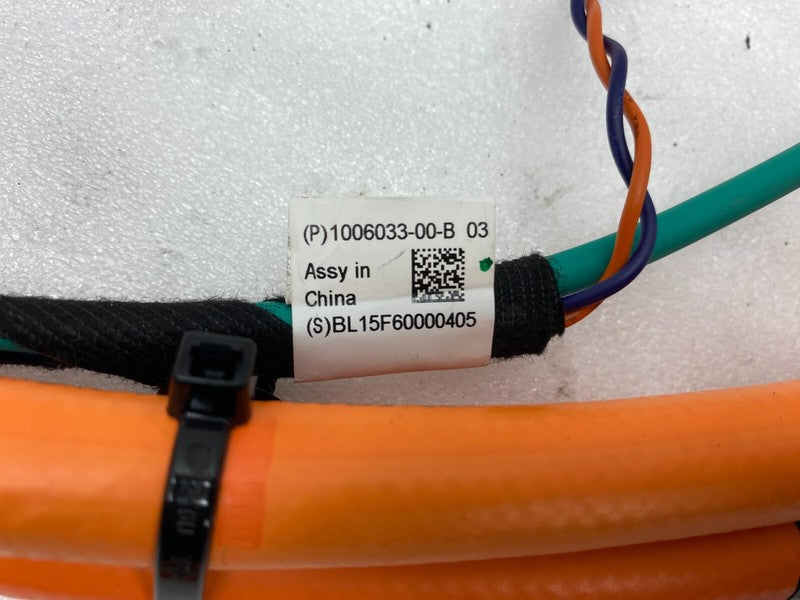 103018210E ⭕12-15 Model S GEN2 Rear High Volt Junction Box to GEN1 Charge Port 1030182-10-E