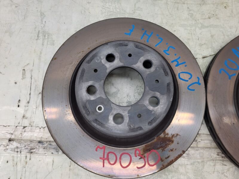 Does Not Apply 2017-2023 Tesla Model 3 M3 Front PAIR Left & Right Brake Disc Rotor Assembly OEM