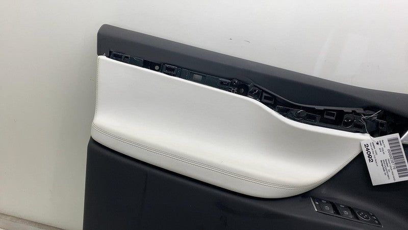 ⭕ 16-20 Tesla Model X Front Driver Side Door Panel Trim Card Left 1035
