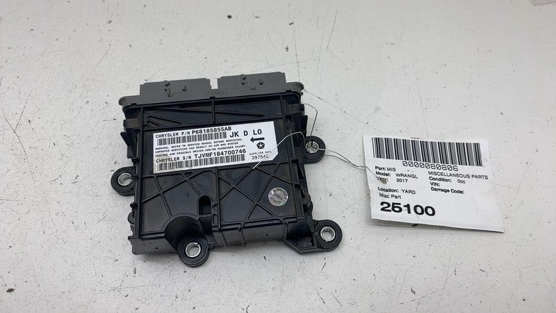 ⭕ 2013-2017 Jeep Wrangler Occupant SRS Restraint Control Module Unit 6