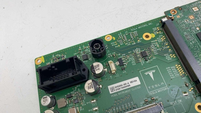 101595000A ⭕ 12-15 Model S MS Instrument Cluster Gauge Speedometer Motherboard 1015950-00-A