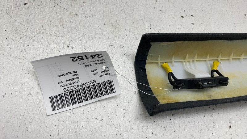 PT00647942 2022-2024 Rivian R1T R1S Front Left A-Pillar Upper Trim Cover Panel w/ Speaker