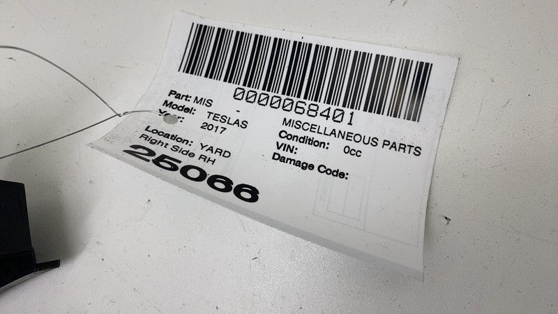 ⭕ 12-20 Tesla Model S Right B-Pillar Lower Trim Cover Panel White 1058