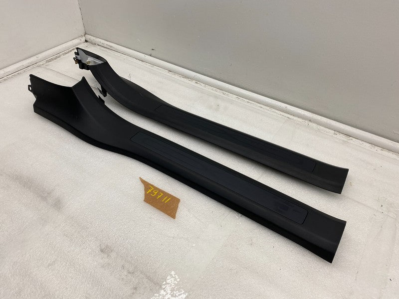 1496499 00 A ⭕16-20 Tesla Model X Front Left & Right Door Sill Trim 1496499-00-A/1496500-00-A