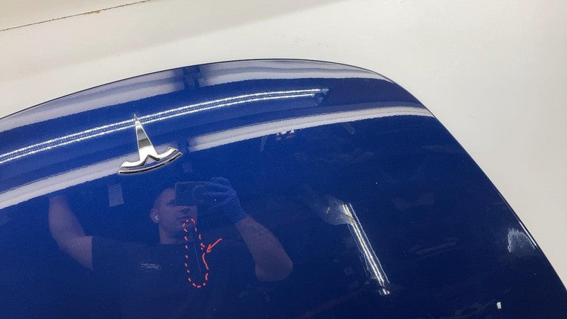 ⭕ 2017-2023 Tesla Model 3 M3 Front Hood Bonnet Shell Panel Cover OEM Blue - PPSB
