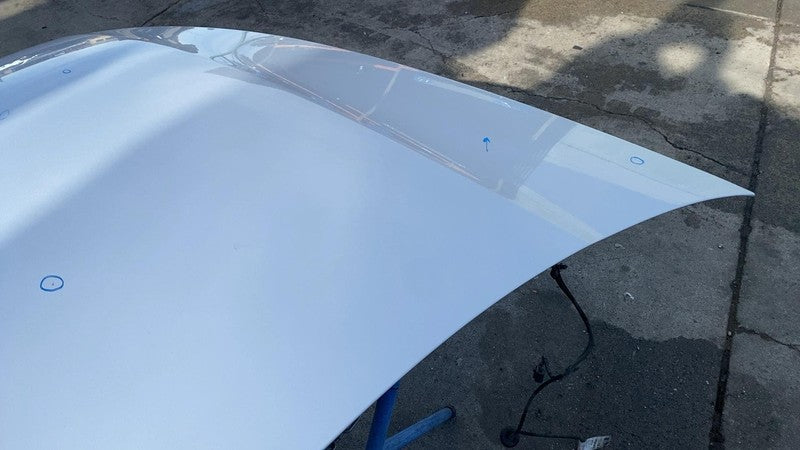 2011-2014 Porsche Cayenne Front Bonnet Hood Shell Panel Cover Assy Silver - LX7W