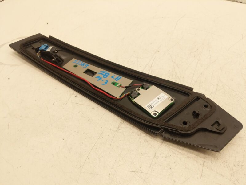 1100437 00 C ⭕ 2017-2020 Tesla Model 3 B-Pillar Applique Glass Camera Left OEM 1100437-00-C