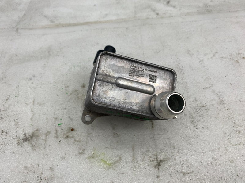1088248 00 D ⭕ 2017-2022 Tesla Model 3 M3 Chiller EXV Oil Fluid Cooler Assembly 1088248-00-D