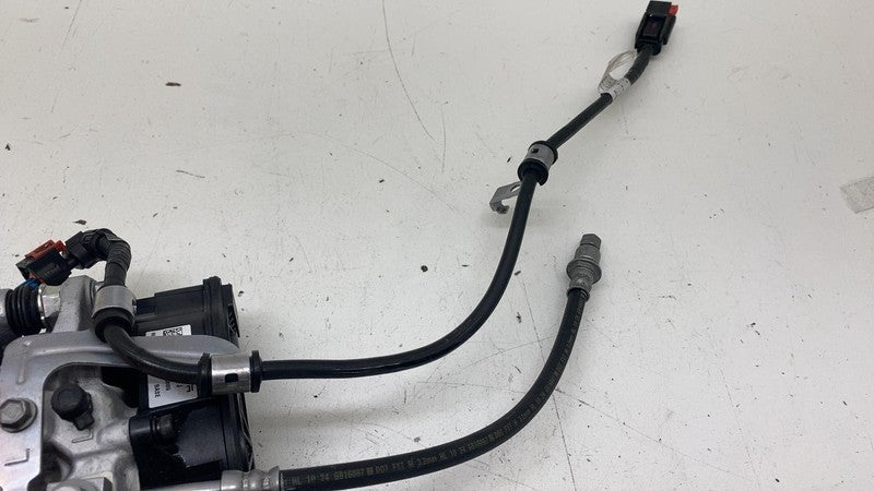 ⭕ 17-25 Tesla Model 3 M3 Rear Left Caliper w/ Brake Hose Line BASE 104