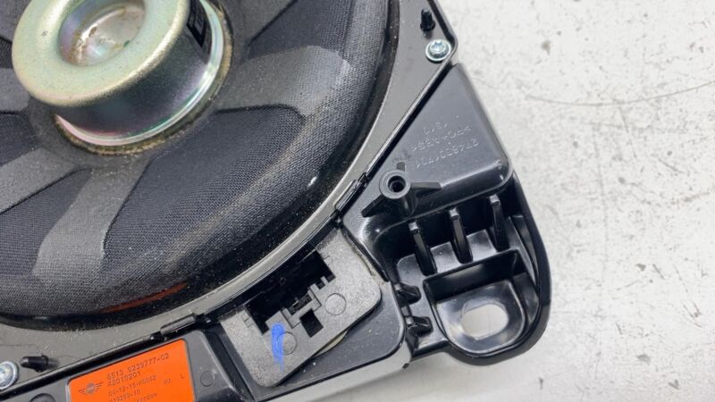 6513 9239777-02 ⭕ 11-16 Mini Cooper Countryman Front Left Central Door Speaker 6513 9239777-02