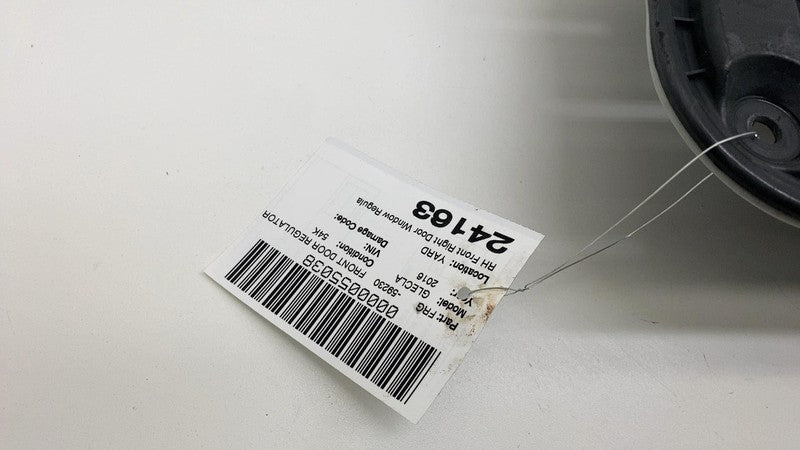 A1669000618 2016-2019 Mercedes-Benz GLE350 Front Right Door Window Regulator & Motor RH Assy