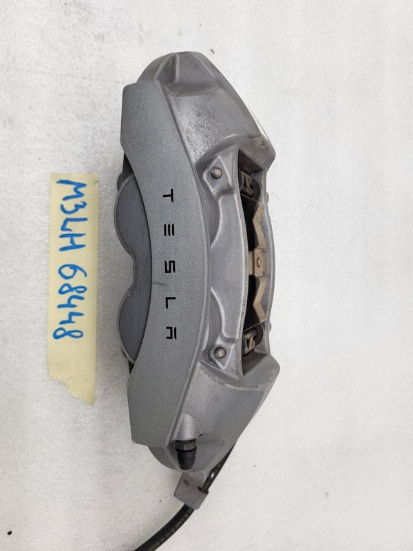 104462200D ⭕ 2017-2023 Tesla Model 3 Front Right Caliper w/ Brake Hose Line RH 1044622-00-D