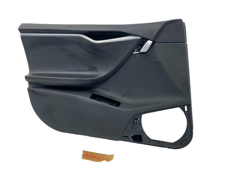 600607108K ⭕12-20 Tesla Model S Front Left Interior Door Panel Trim Card Cover 6006071-08-K
