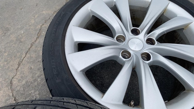 ⭕ 12-15 Model S Wheel Rim 19" 19x8.0 +40MM + Tire 245/45 R19 (x4) 1024