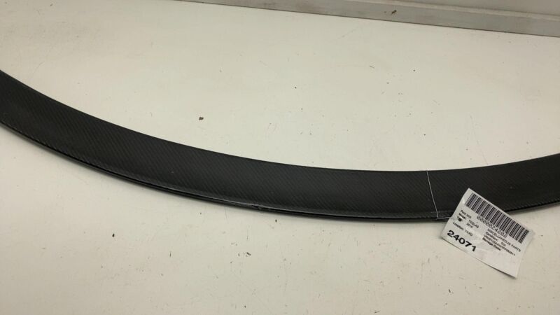 102317900C 2012-2020 Tesla Model S MS Rear Trunk Liftgate Lid Spoiler Wing Carbon Fiber OEM