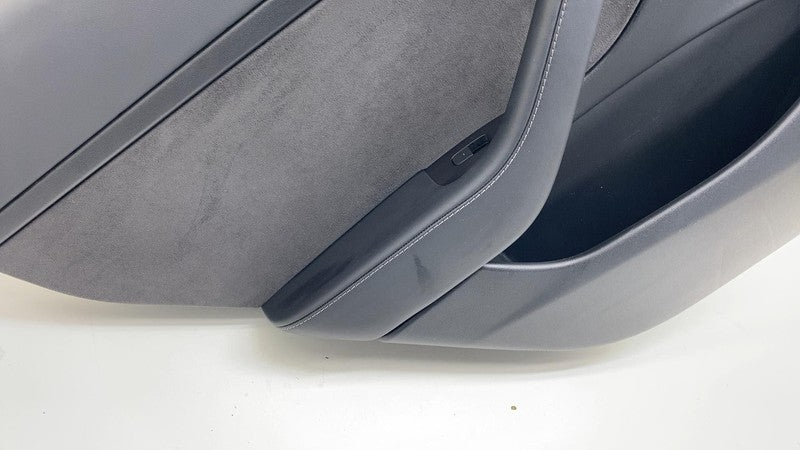 160861700A 2021-2023 Tesla Model 3 Rear Driver Side Interior Door Panel Trim Card Left LH
