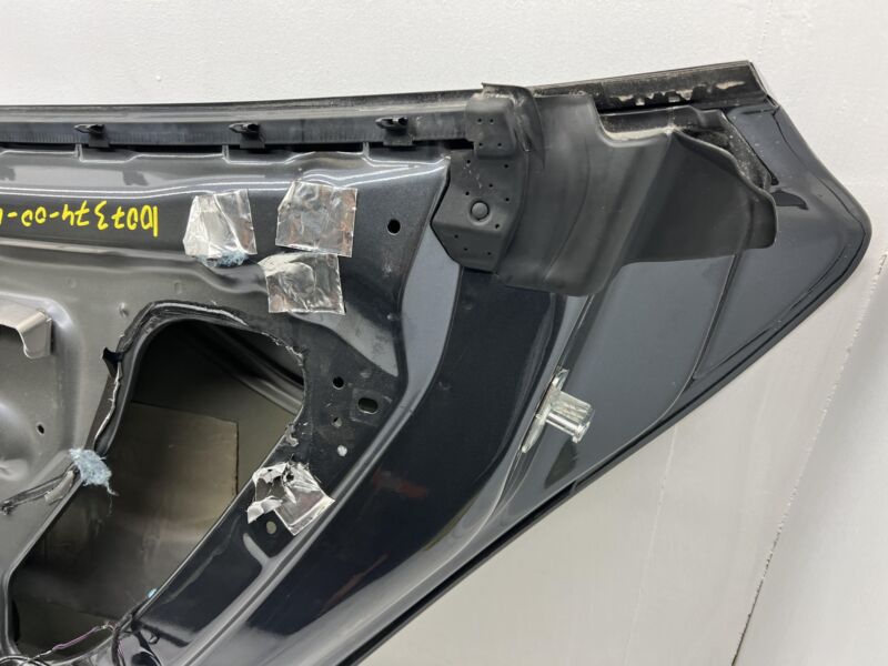 1007374-00-L 2012-2015 Tesla Model S Rear Passenger Side Door Shell Panel Right Gray - PMNG