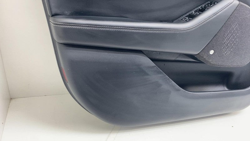 ⭕21-24 Ford Mustang Mach-E Front Driver Side Door Trim Panel Cover Black Left LH