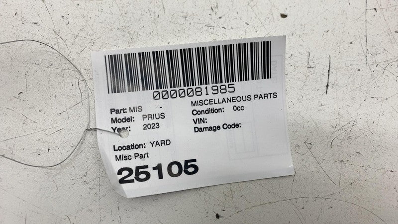 6793747100 ⭕2023-2025 Toyota Prius Left & Right Liftgate Upper Trim 67937-47100/67938-47100