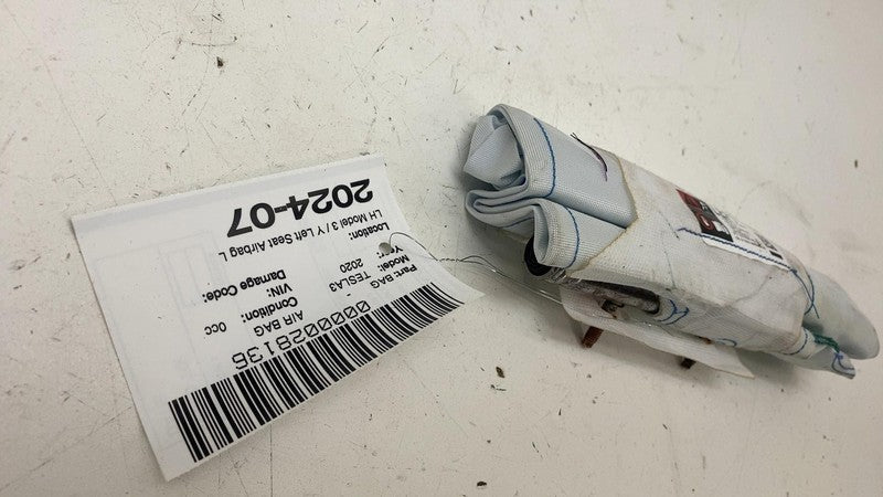 1077829-00-F ⭕ 2017-2023 Tesla Model 3 Y Front Driver Side Seat SRS Airbag Left 1077829-00-F