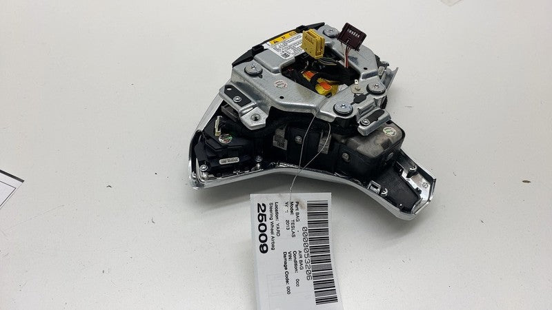 101426501C 2012-2015 Tesla Model S Steering Wheel Airbag Module w/ Retainer Plate Bracket