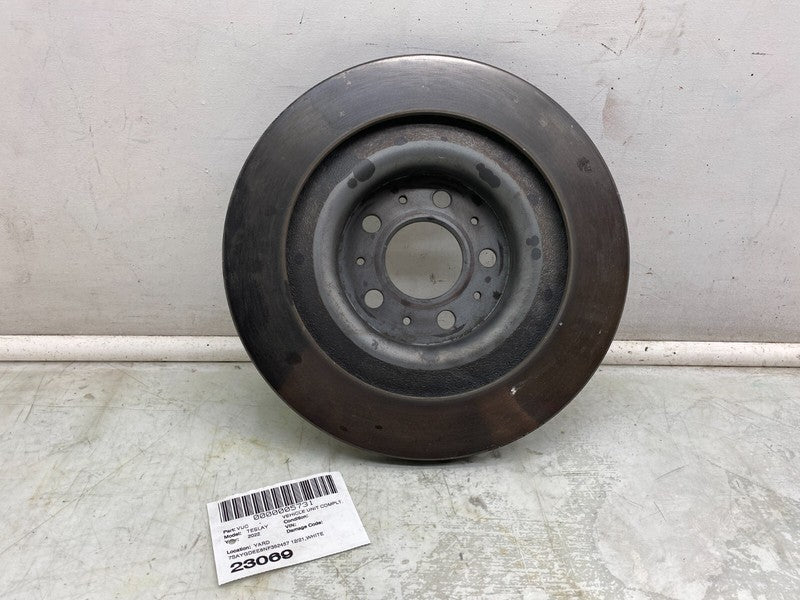 ⭕2020-2024 Tesla Model Y Rear Driver Side Brake Disc Rotor Base Assemb