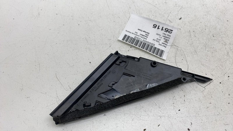 1034909 ⭕ 16-20 Model X MX Front Right Door Quarter Applique Corner Glass Cover 1034909