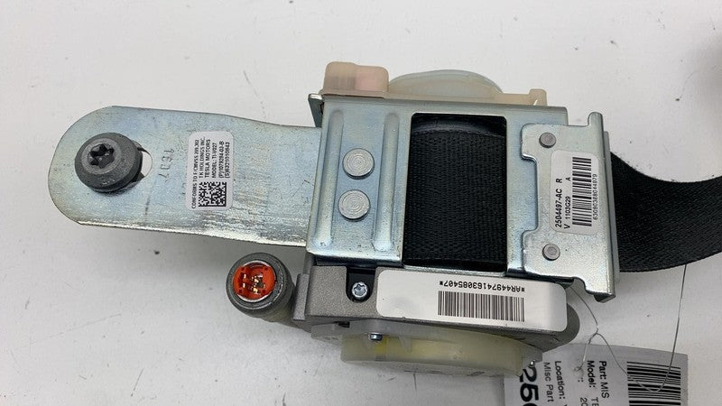 ⭕ 2016-2020 Tesla Model S Front Right 1st Row Seat Belt & Retractor 10