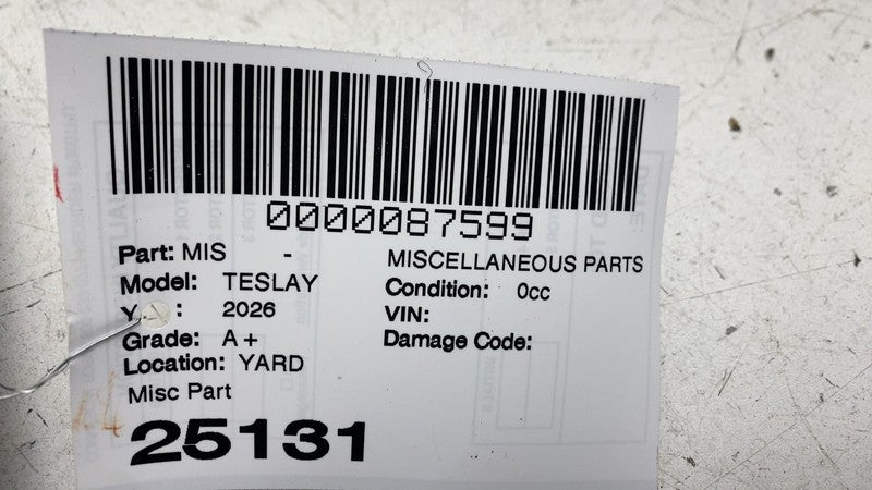 ⭕ 2025-2026 Tesla Model Y MY Windshield Camera Bracket Assembly 20844