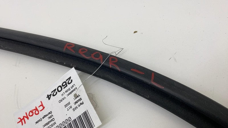 ⭕ 2022-2024 Rivian R1T R1S Front Driver Side Door Weatherstrip Rubber Seal Left