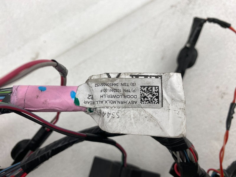 1032441 90 F ⭕ 2016-2020 Tesla Model X Rear Door Wiring Harness Cable Wire Left 1032441-90-F