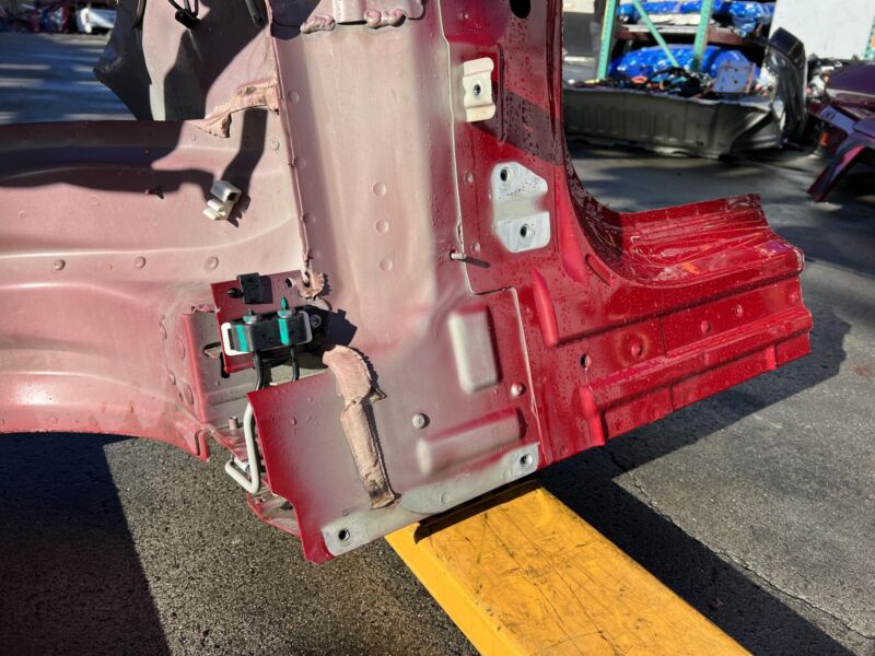 Does not apply 2012-2016 Tesla Model S Front Left Quarter Panel Fender Apron Frame Cut Red PPMR