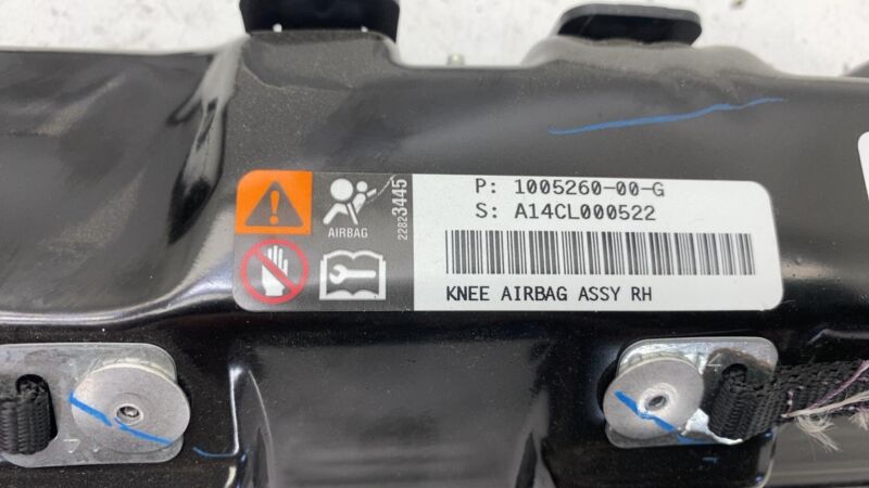 2012-2015 Tesla Model S Passenger / Driver Knee Airbag LH & RH Fits either side