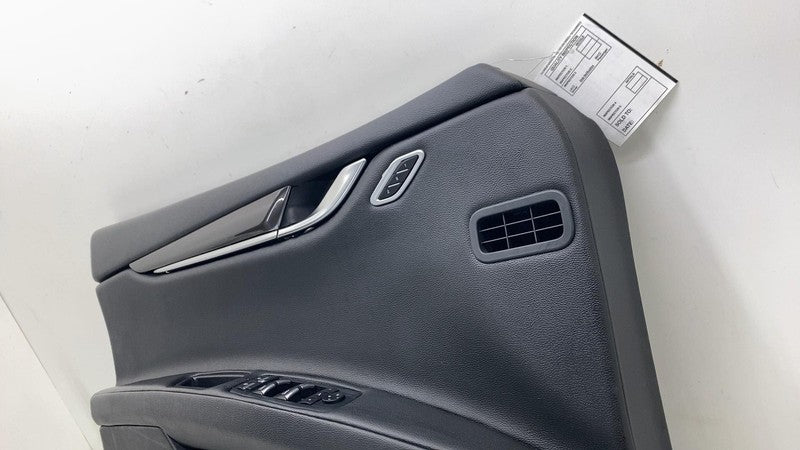 ⭕ 14-22 Maserati Ghibli Front Driver Side Interior Door Panel Trim Cov