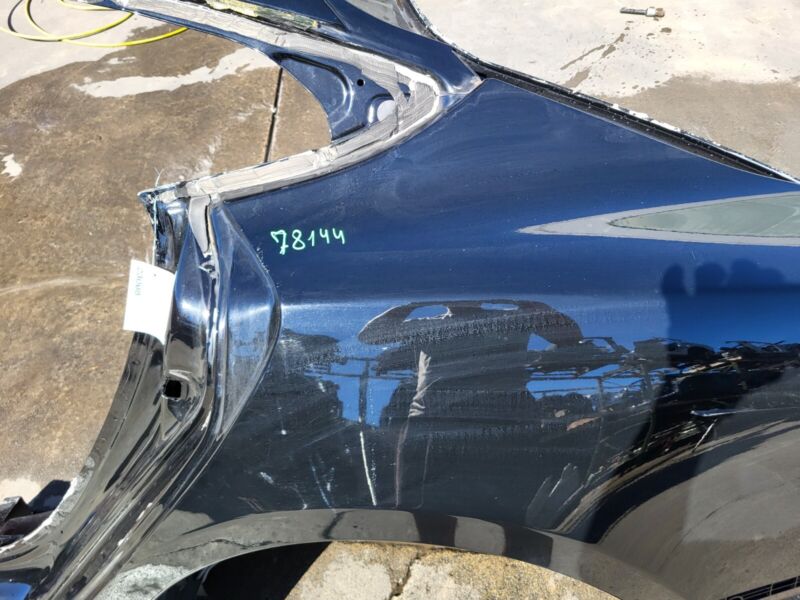 2012-2015 Tesla Model S Rear Left Quarter Body Side Panel Structural Cut Out LH