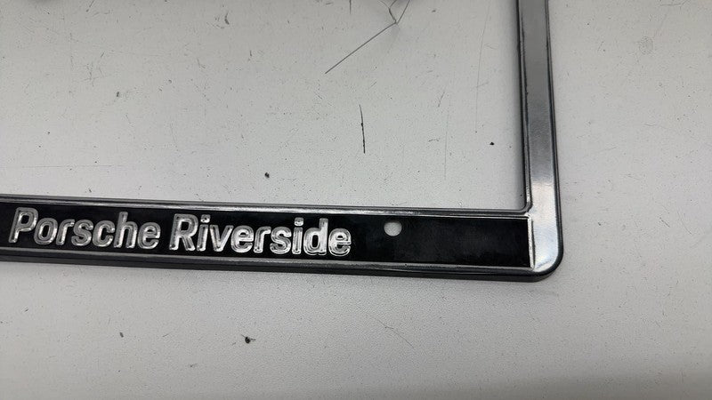 ⭕ 2024 Porsche Cayenne License Plate Frame (Porsche Riverside)