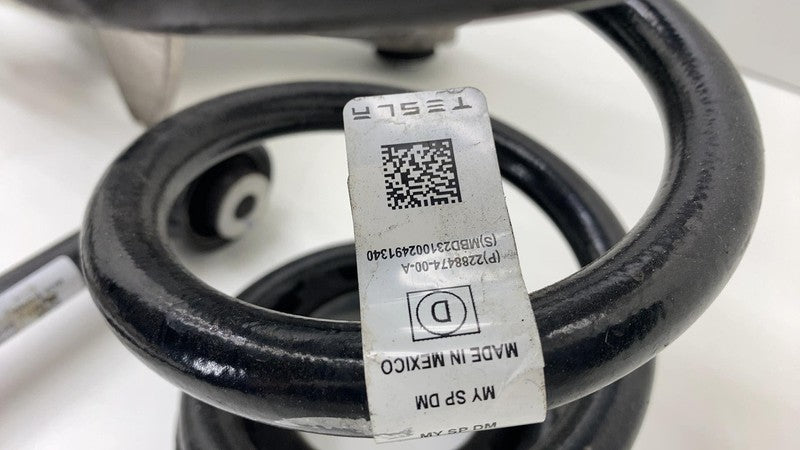1288416-00-A ⭕ 23-24 Model Y Rear Right Knuckle Hub Fore Toe Link Spring RH AWD 1288416-00-A