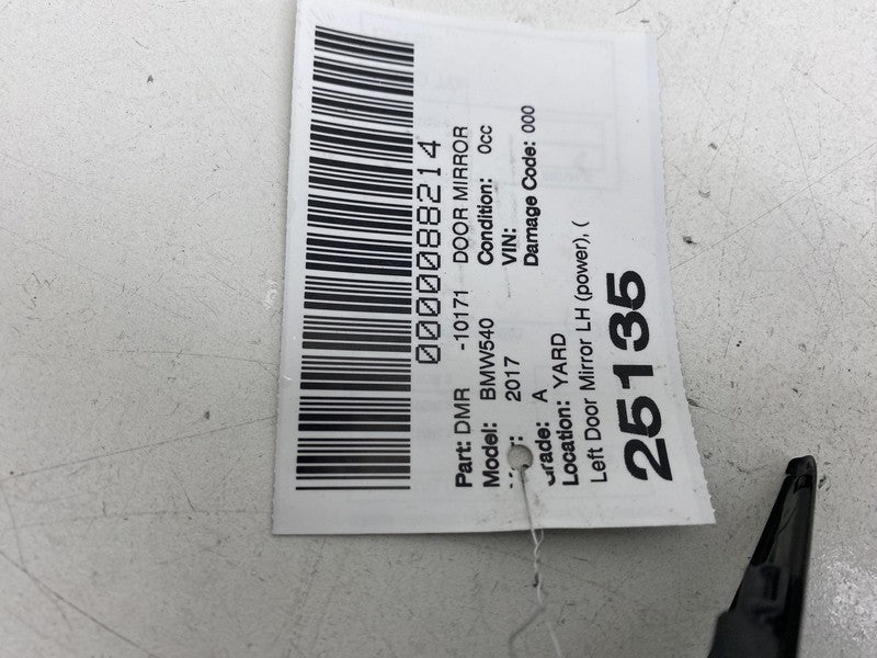 ⭕ 2017-2020 BMW 540i Driver Side Exterior Rear View Door Mirror Left L